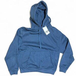 Zara Men's Navy Hoodie